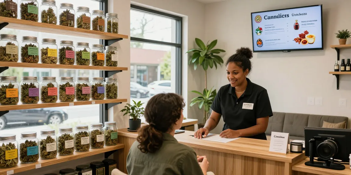 Buy Cannabis Strains Online Europe, explore diverse cannabis options in a welcoming dispensary.
