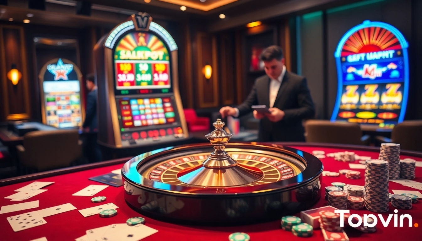 Topvin offers an engaging online casino experience with vibrant tables and exciting gameplay.