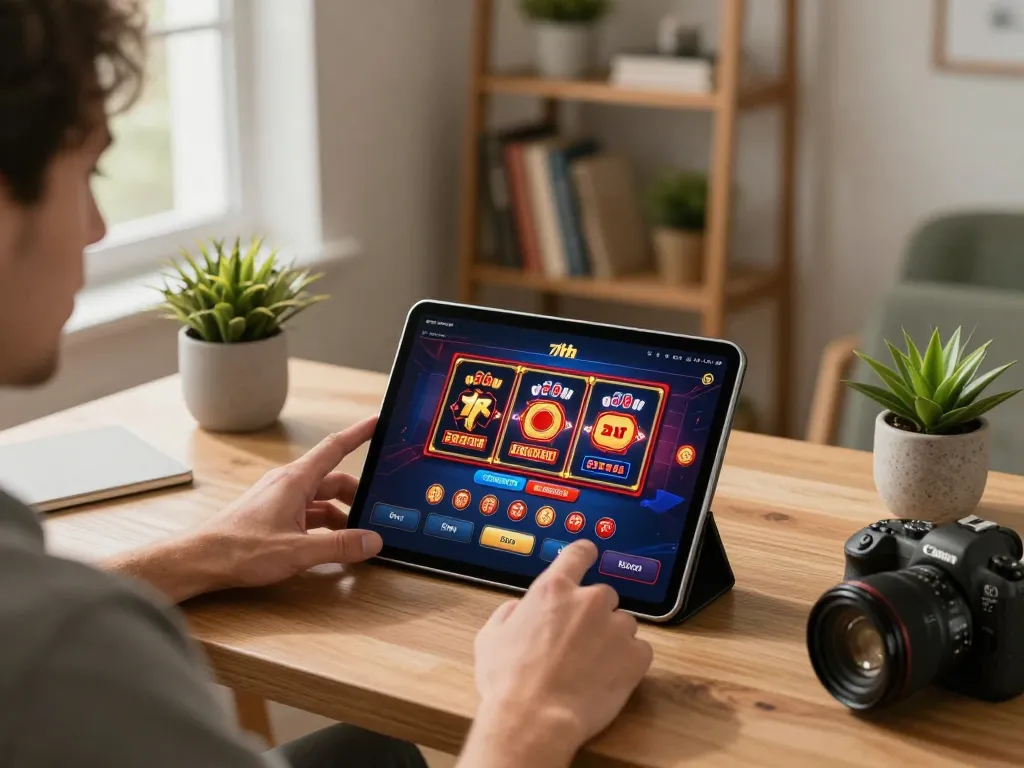 Engaging gameplay on the 7hh casino app with vibrant graphics and user-friendly interface.