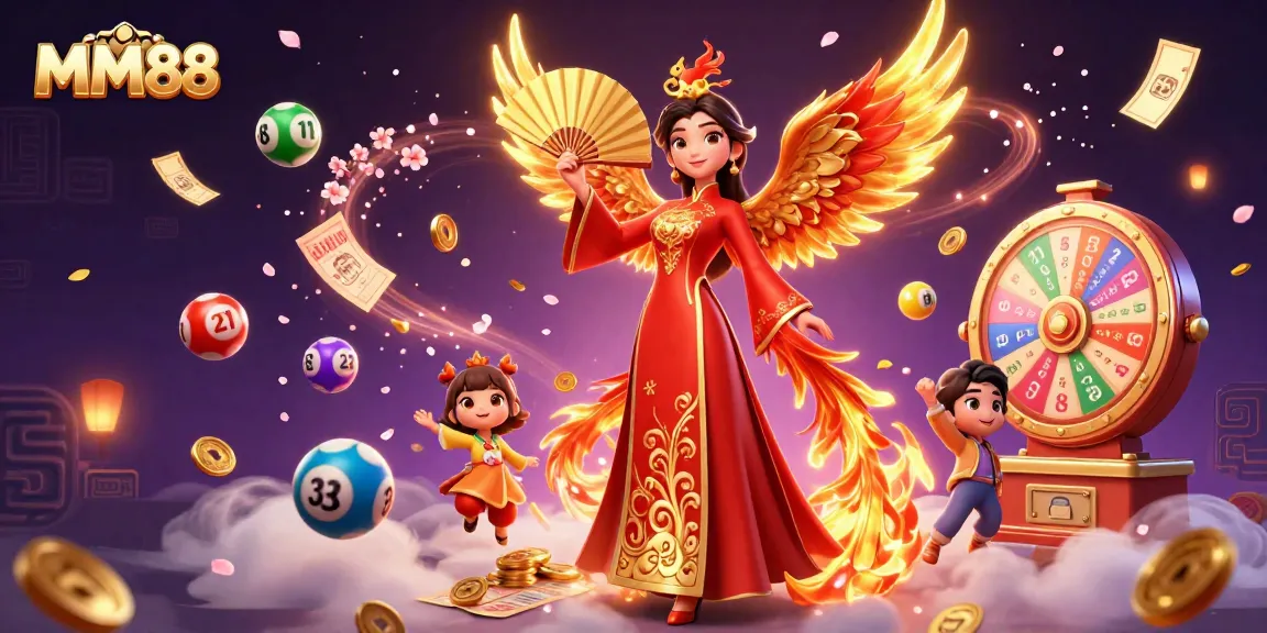 Experience the excitement at MM88 with vibrant lottery elements, captivating visuals, and engaging action.